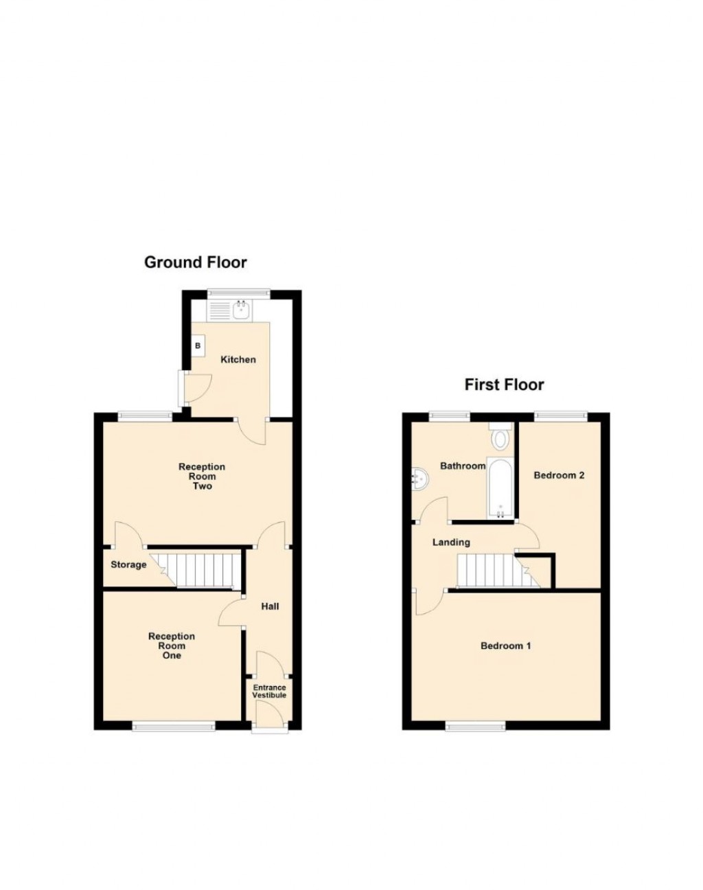 Floorplans For Mayflower Street, Blackburn