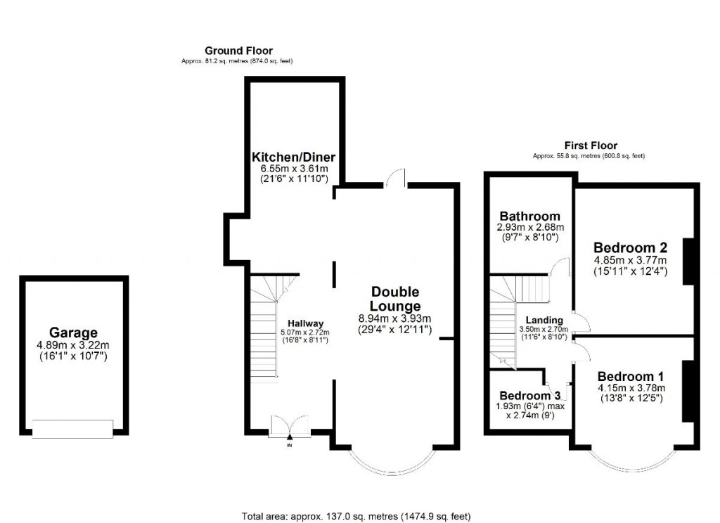 Floorplans For Victoria Road, Fulwood, Preston